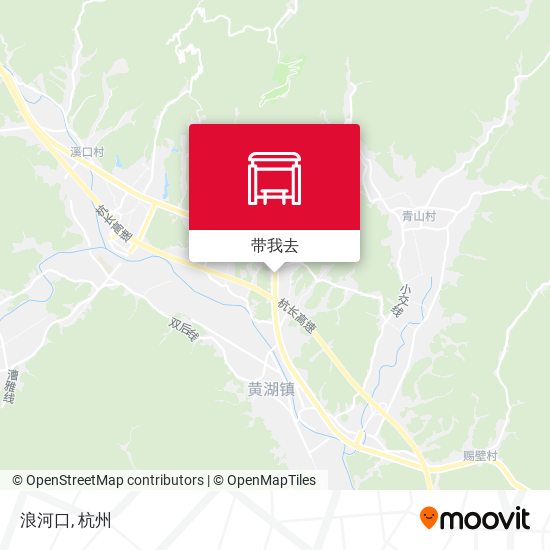 浪河口地图