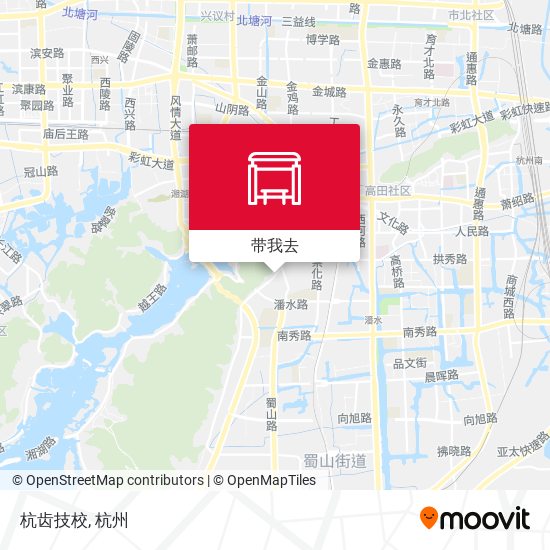 杭齿技校地图