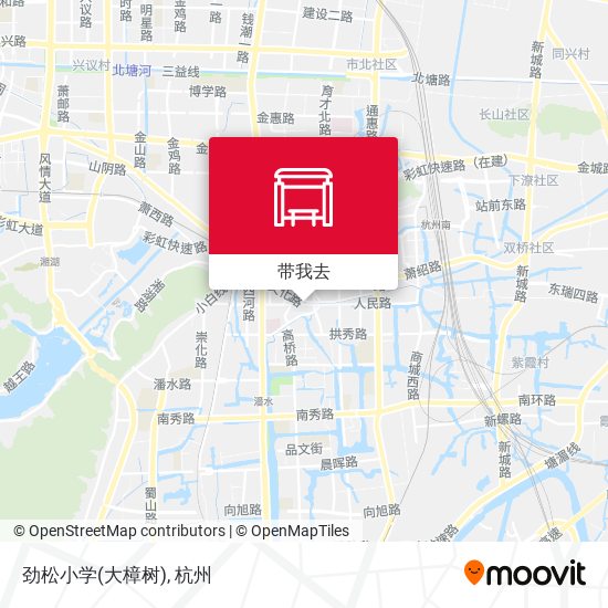 劲松小学(大樟树)地图