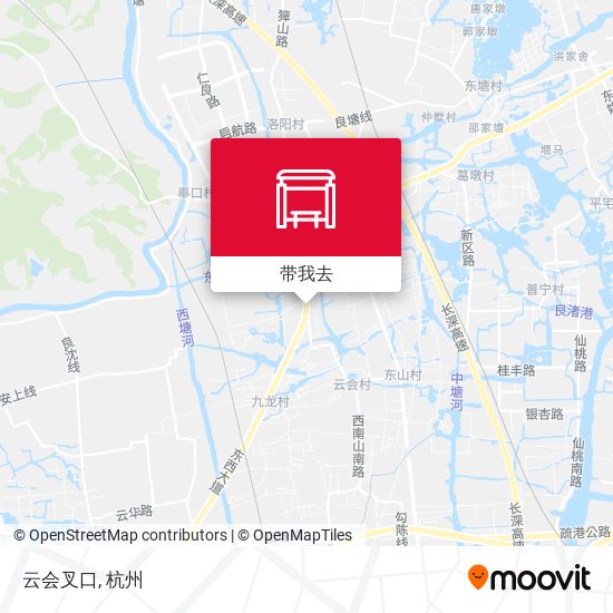 云会叉口地图