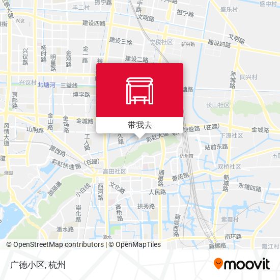 广德小区地图