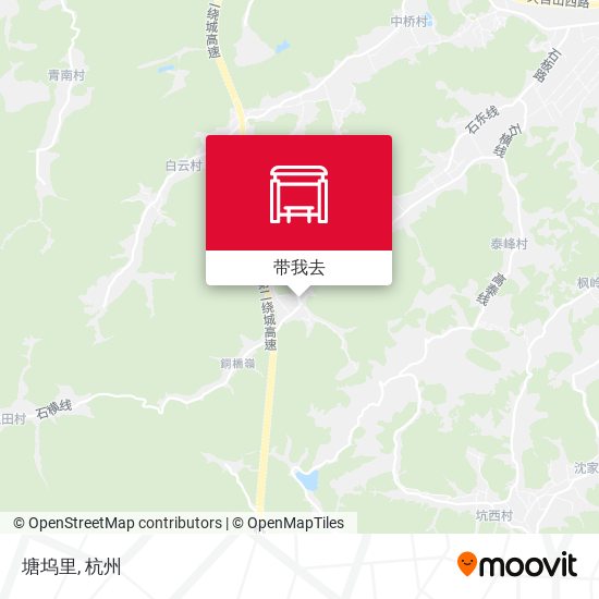 塘坞里地图