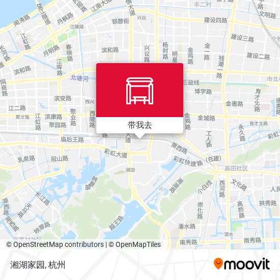 湘湖家园地图