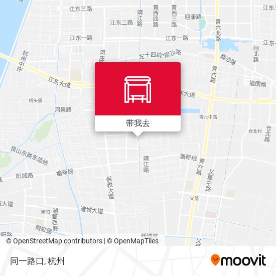同一路口地图