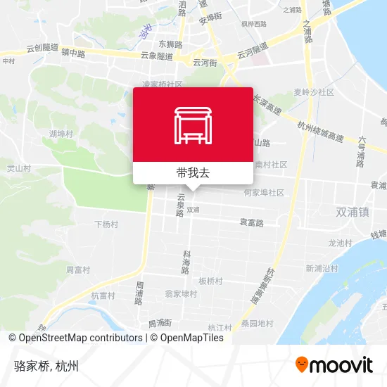 骆家桥地图