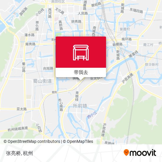 张亮桥地图