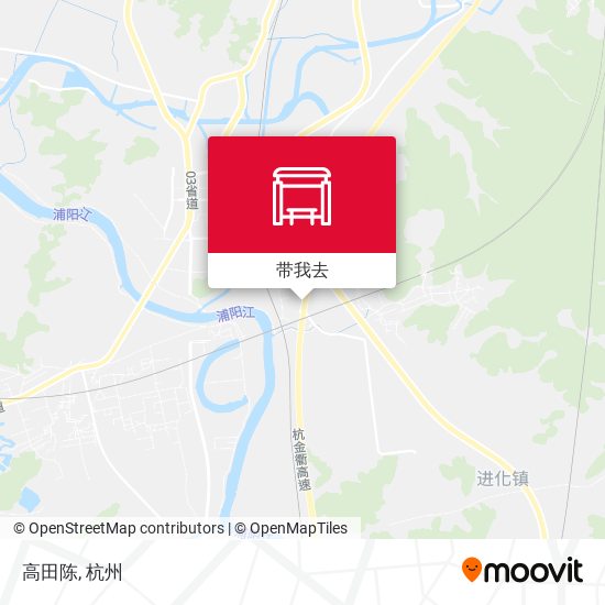 高田陈地图