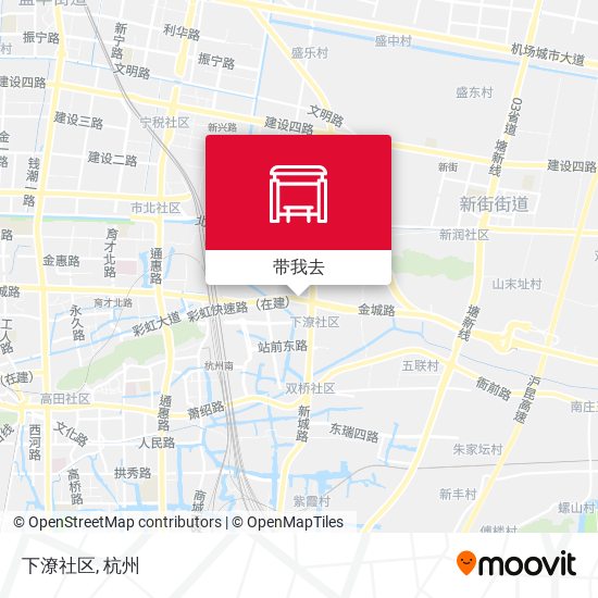 下潦社区地图