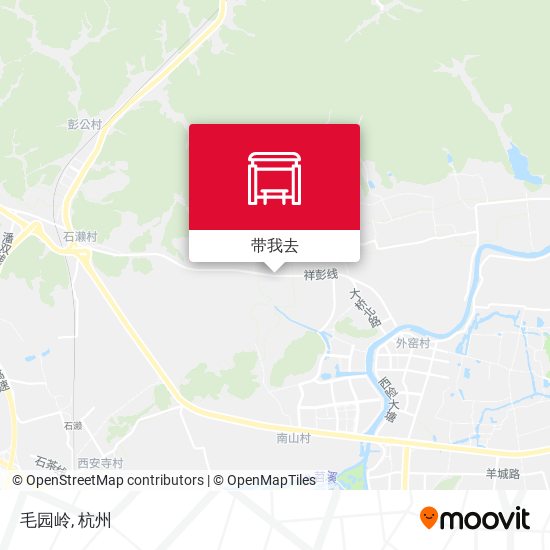 毛园岭地图