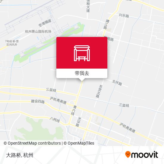 大路桥地图