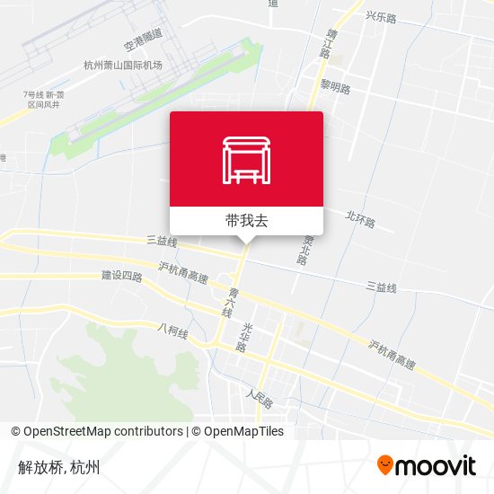 解放桥地图