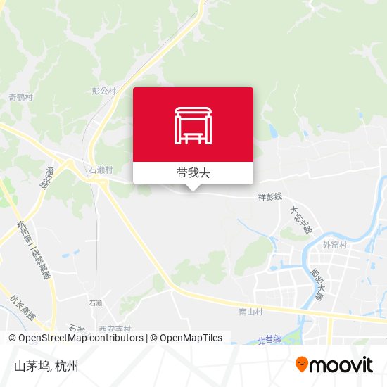 山茅坞地图
