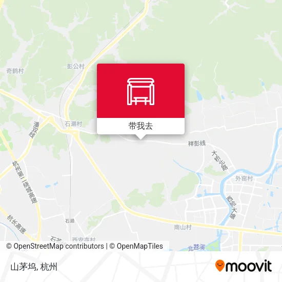 山茅坞地图