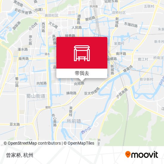 曾家桥地图
