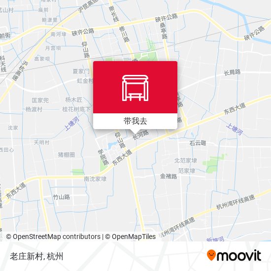老庄新村地图