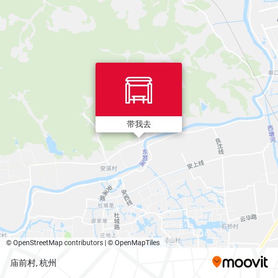 庙前村地图