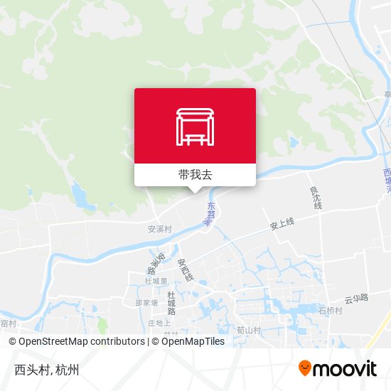 西头村地图