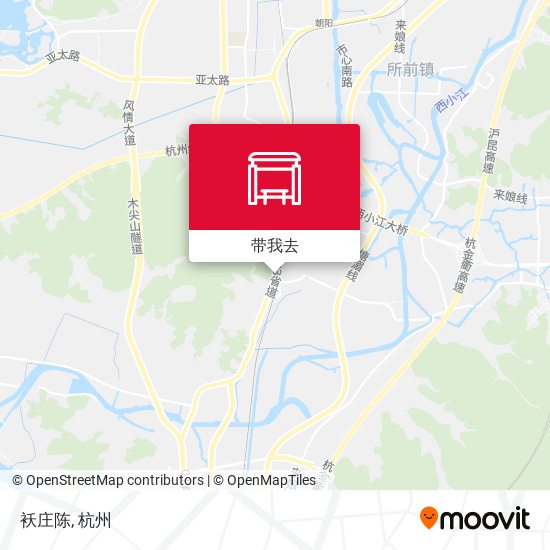 袄庄陈地图