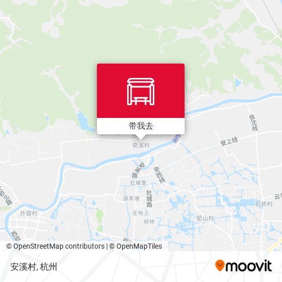 安溪村地图