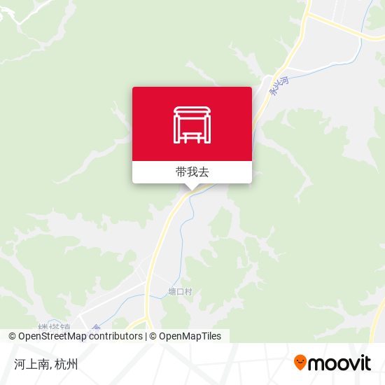 河上南地图