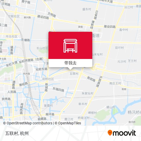 五联村地图