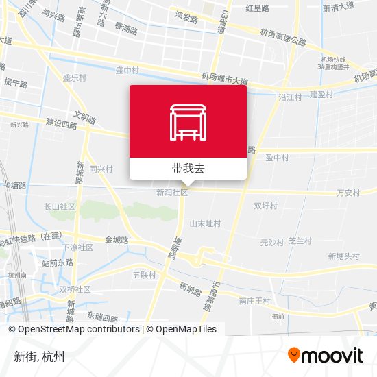 新街地图