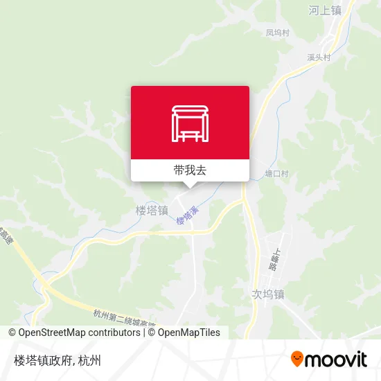 楼塔镇政府地图
