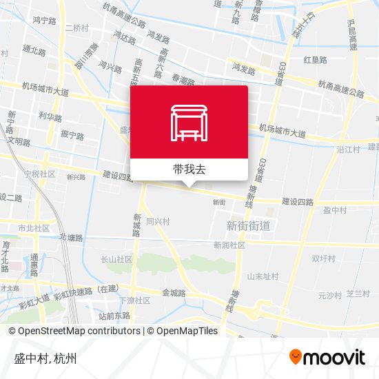 盛中村地图