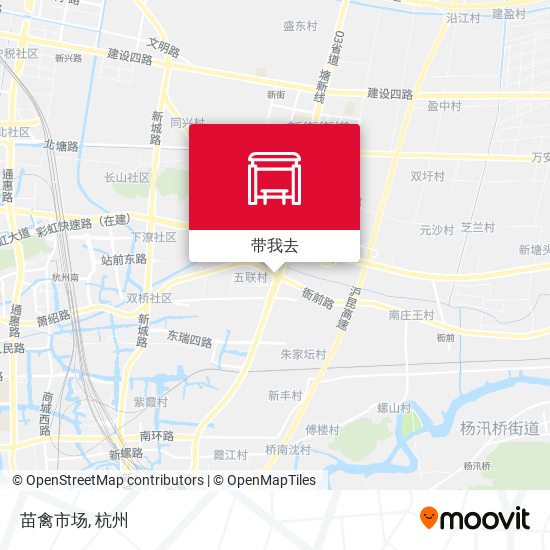 苗禽市场地图