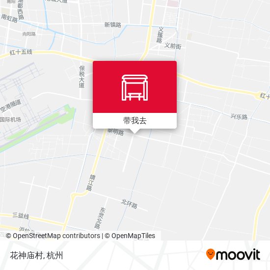 花神庙村地图