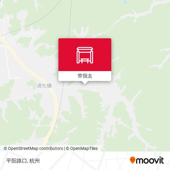 平阳路口地图