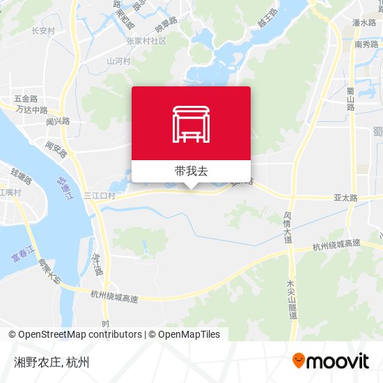 湘野农庄地图