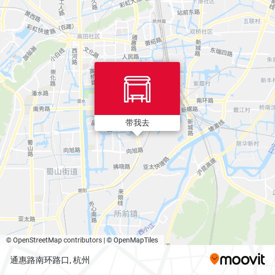 通惠路南环路口地图