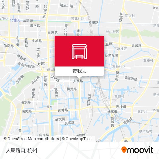 人民路口地图
