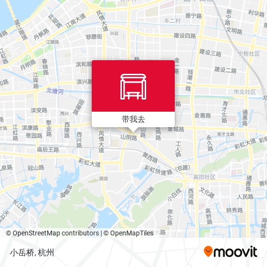 小岳桥地图