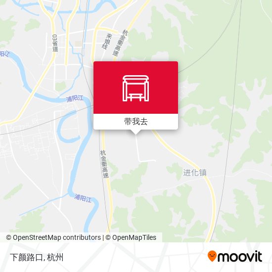 下颜路口地图