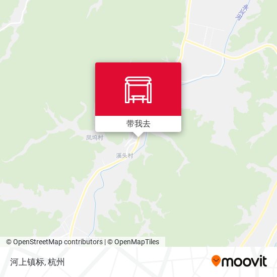 河上镇标地图