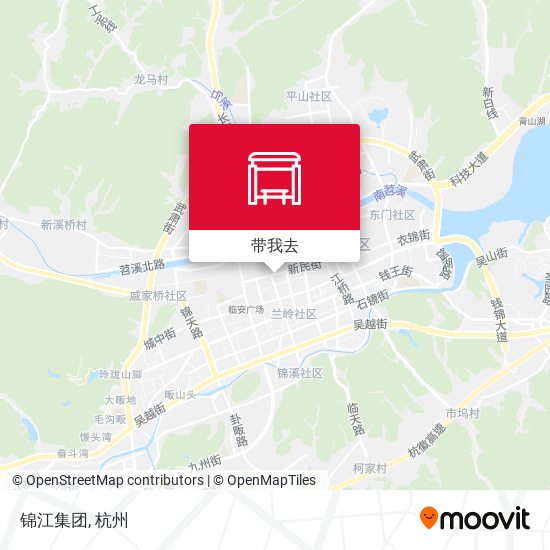 锦江集团地图