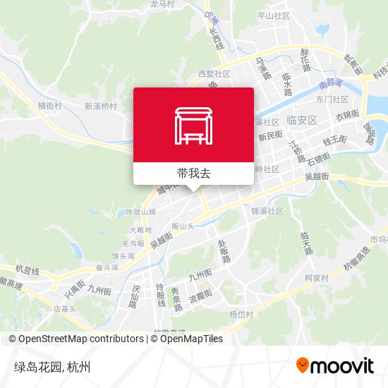 绿岛花园地图