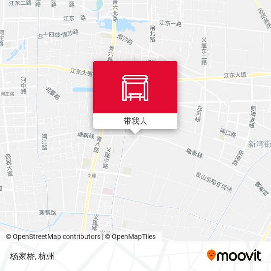 杨家桥地图