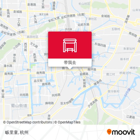 畈里童地图
