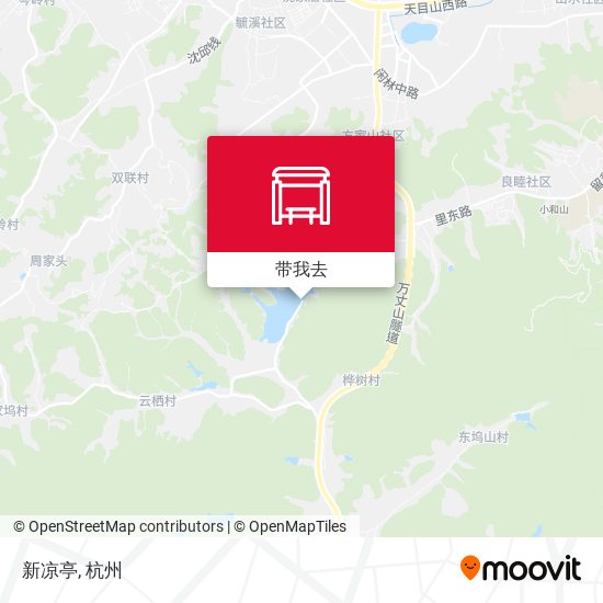 新凉亭地图