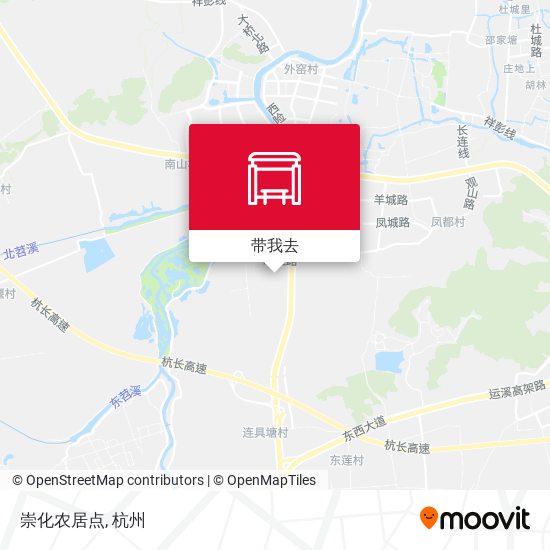 崇化农居点地图