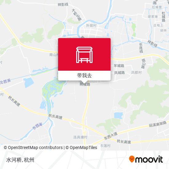水河桥地图