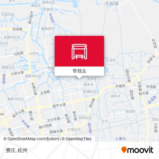 费庄地图
