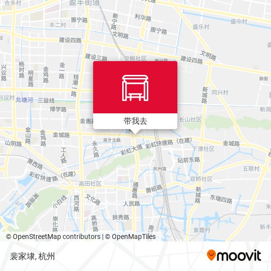 裴家埭地图