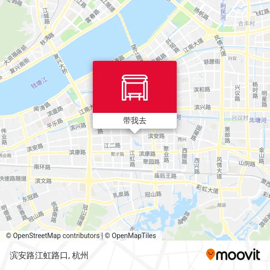 滨安路江虹路口地图