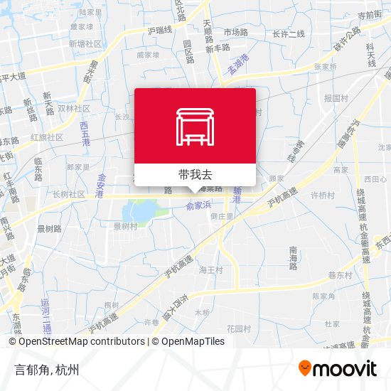 言郁角地图