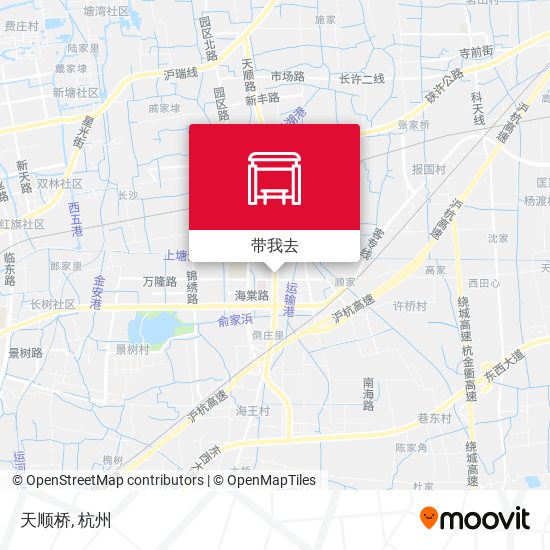 天顺桥地图