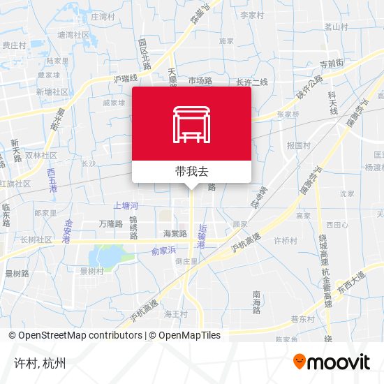 许村地图
